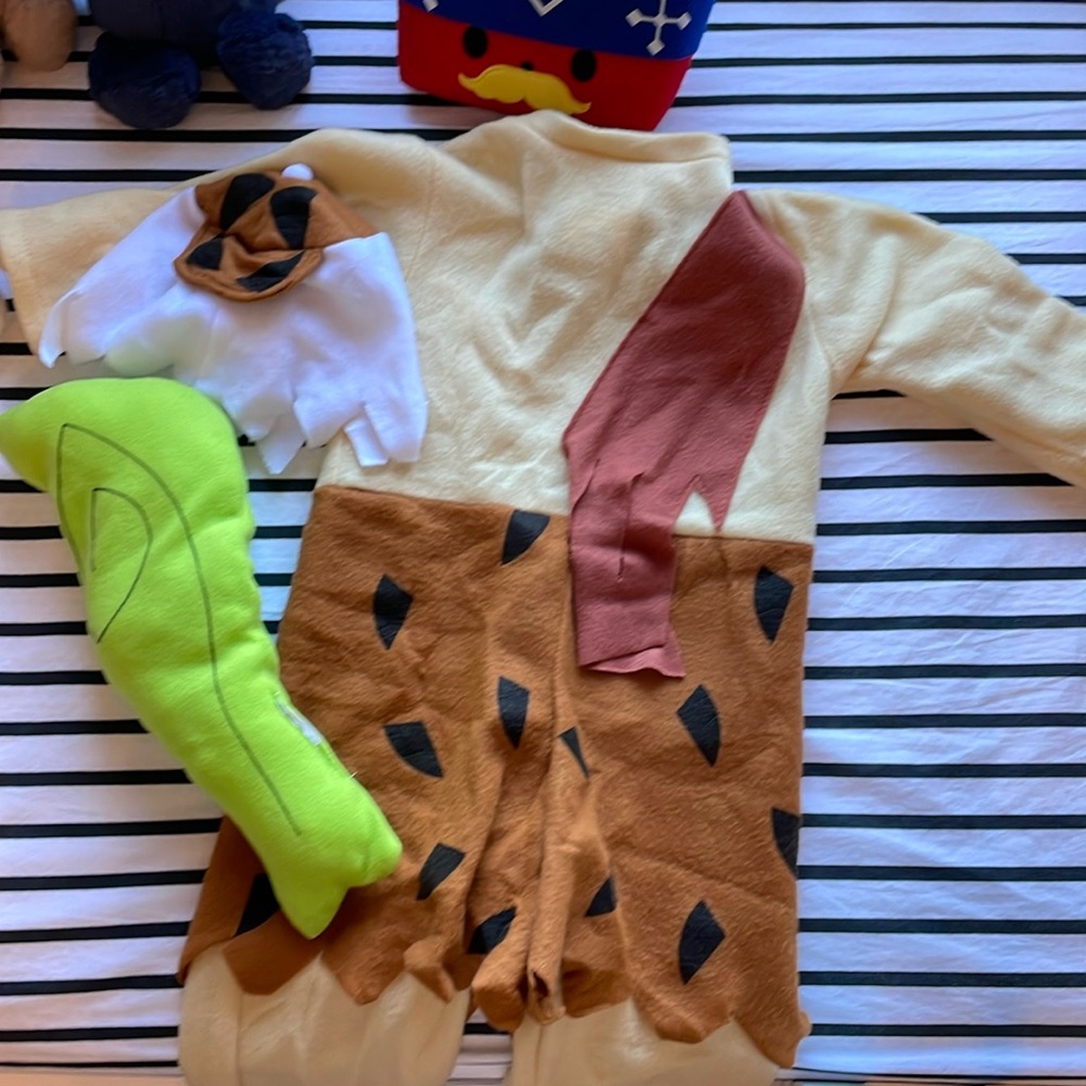 Toddler Bam Bam costume — felt